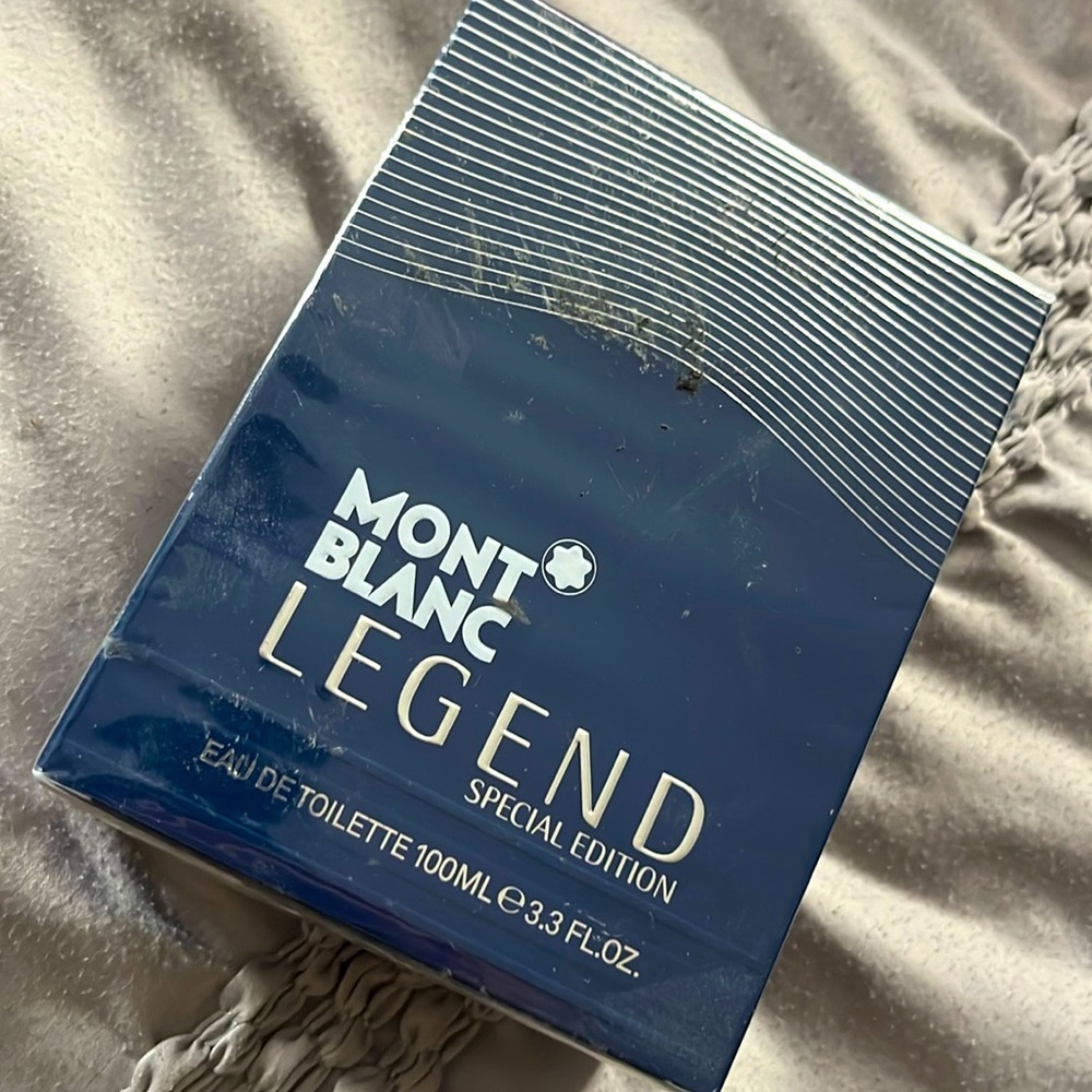 Mont Blanc Legend special edition cologne 3.3 fl oz. New !!!! Wrapped.